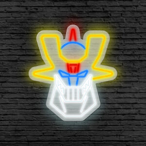 Neón decorativo interior Mazinger Z varios colores - Aplikados