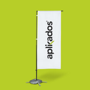 Banderas verticales personalizadas para exterior e interior - Aplikados