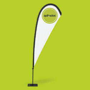 Fly Banner Gota profesional de gran tamaño para publicidad en eventos - Aplikados
