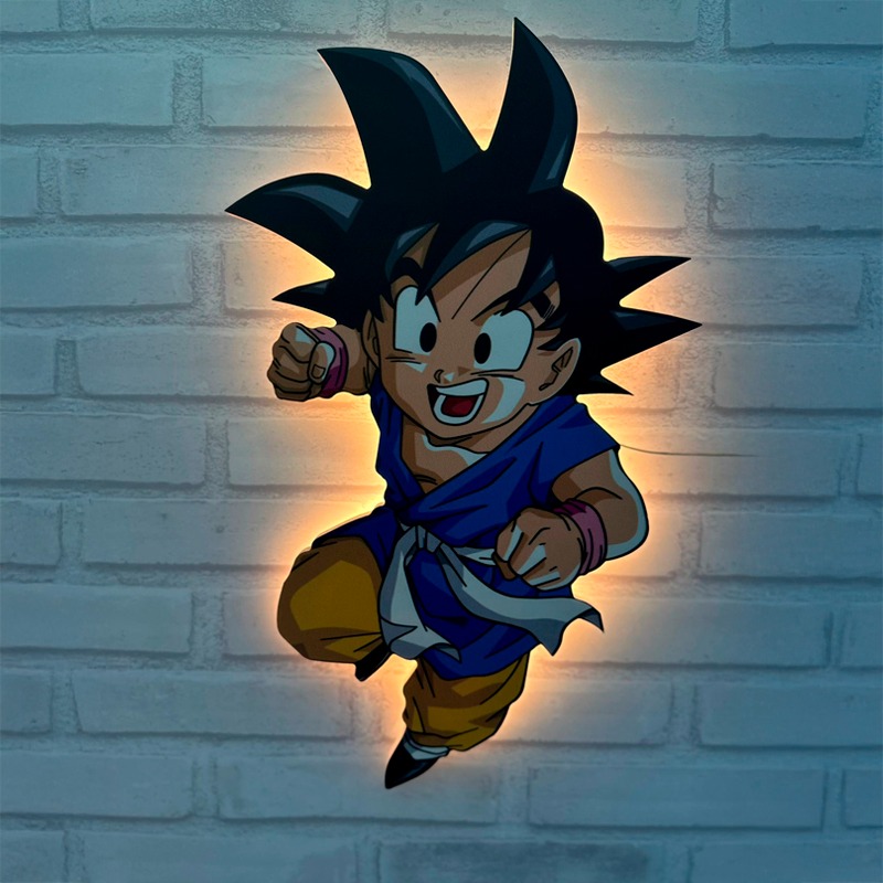 Goku GT - Pvc Con Luz - Imagen 3