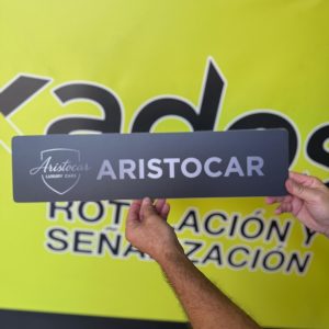 Cubre matriculas personalizados