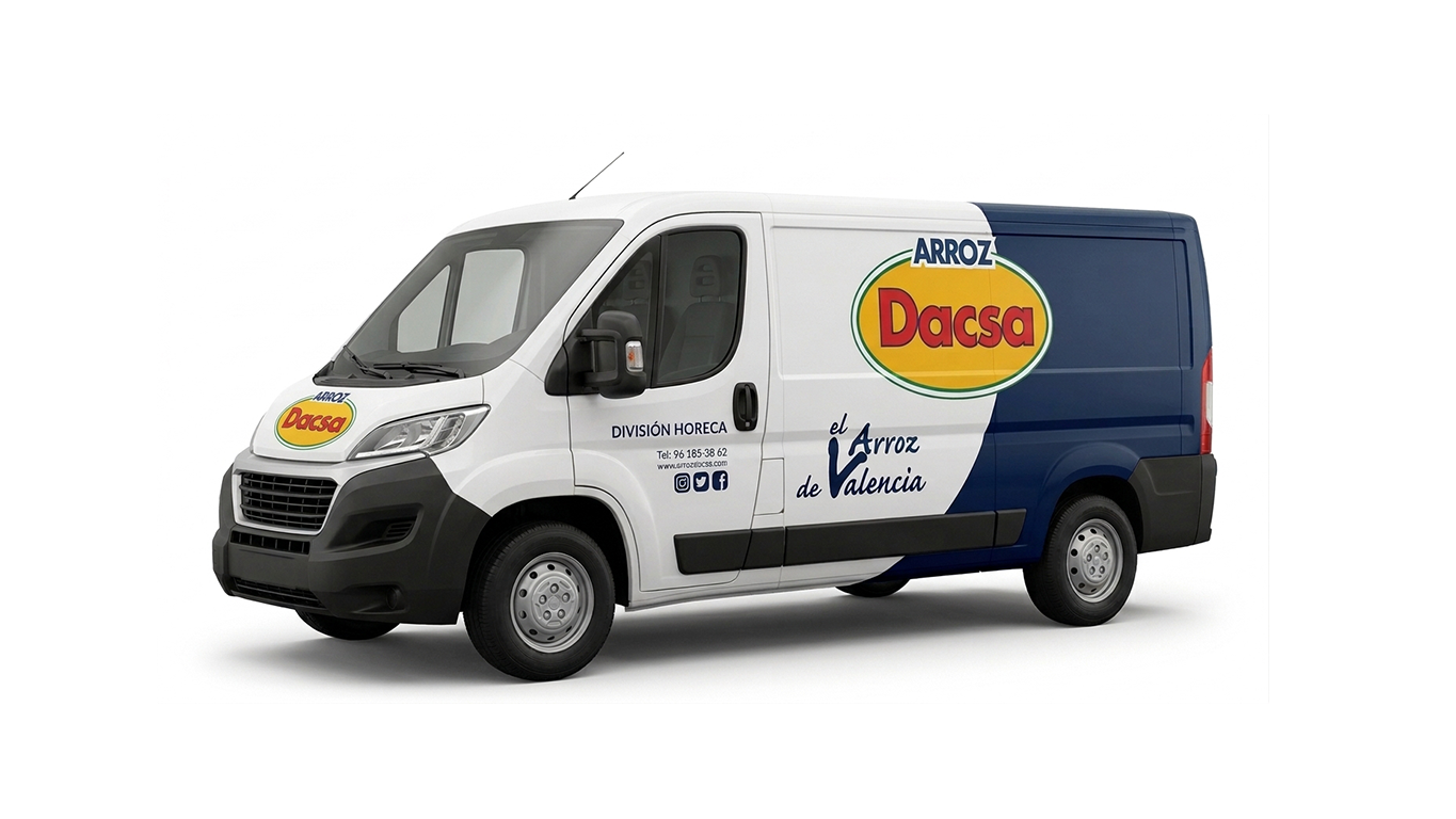 Después - rotulación DHL